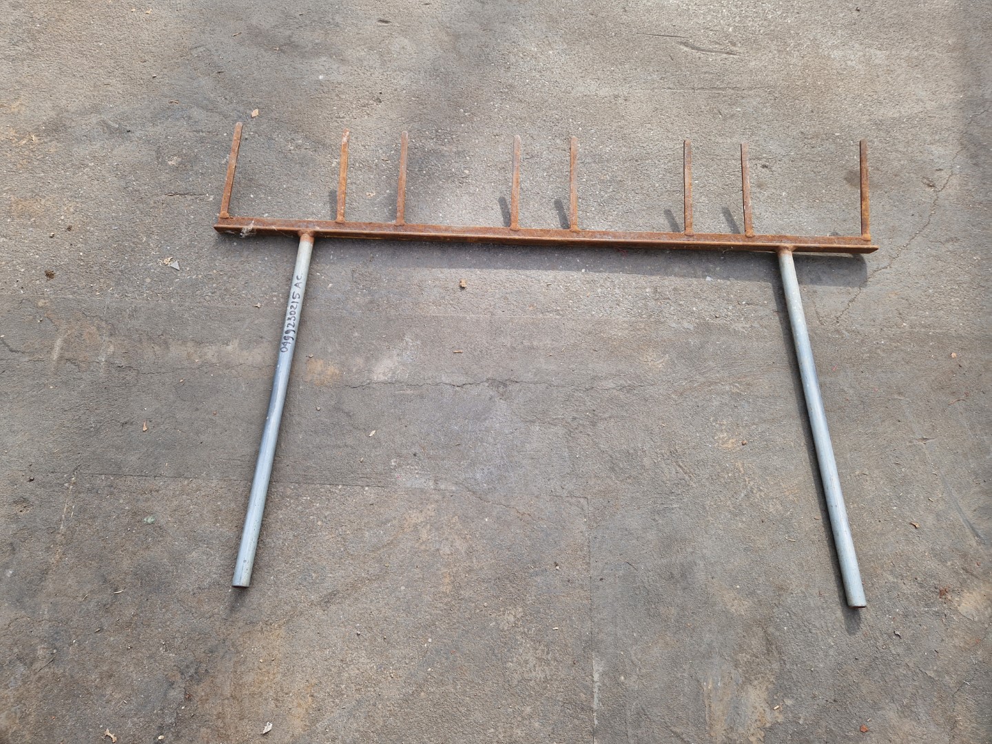 Pottenvork voor het uitzetten van potplanten 4 x 6 cm -3 x 12,5 cm