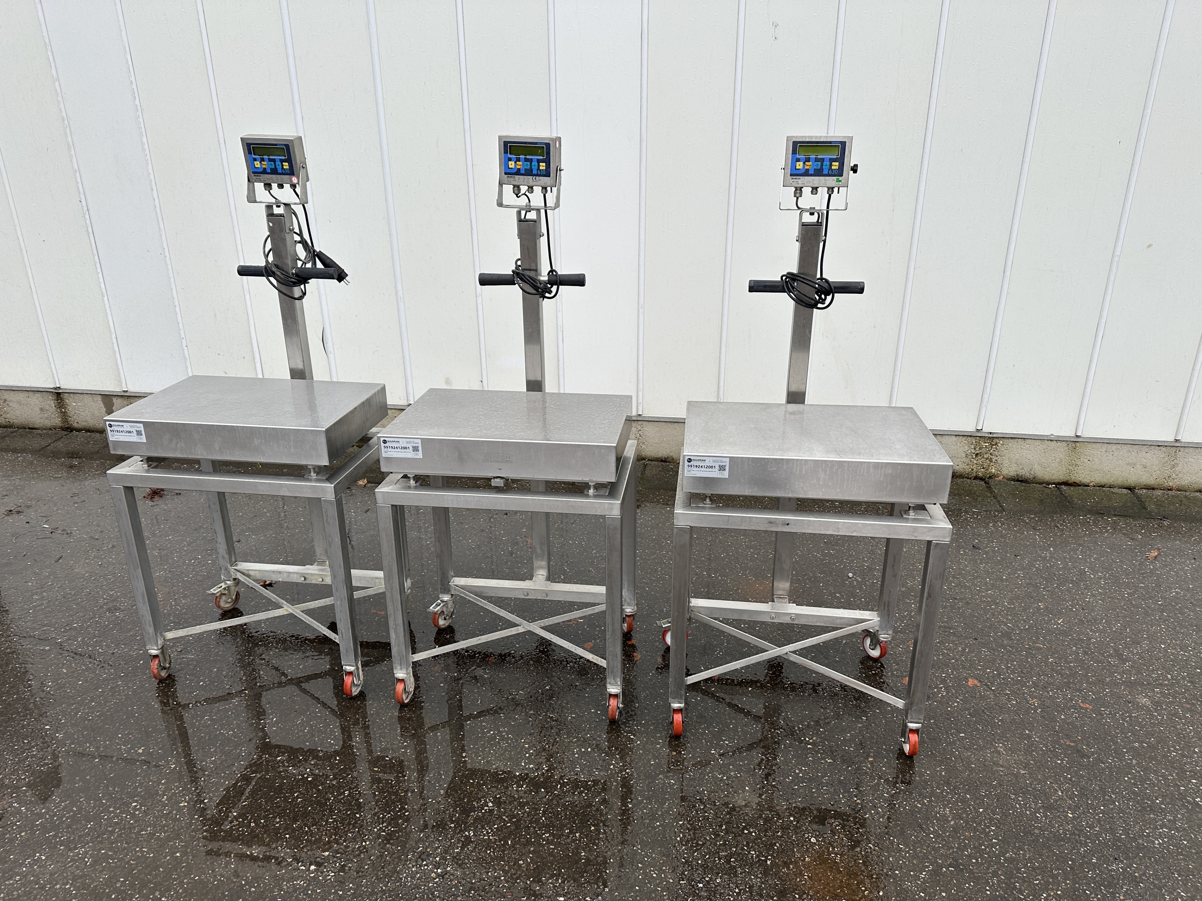 Busch weegschaal maximaal 60 kg RVS