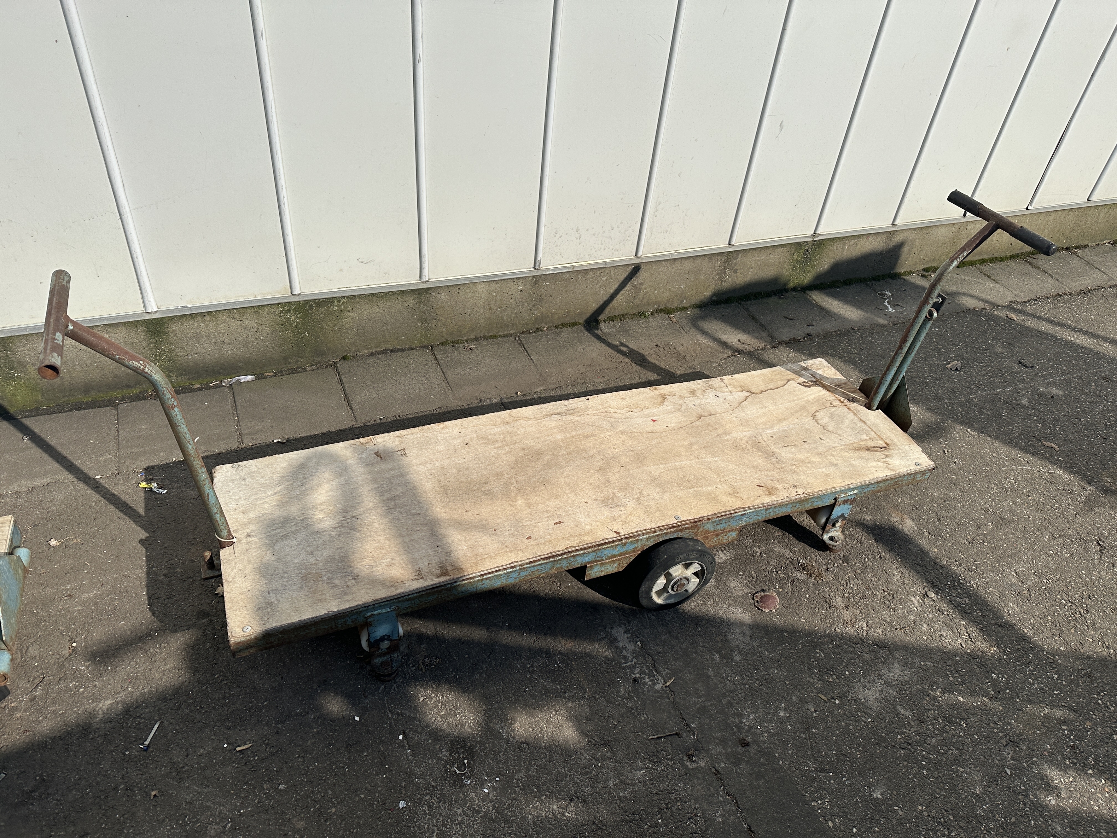 Berg 160 cm buisrailwagen 42,5 cm spoor