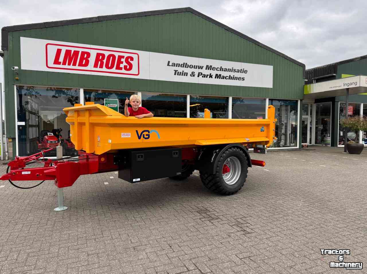 VGM Whitney GD6  bakkenwagen zandkipper